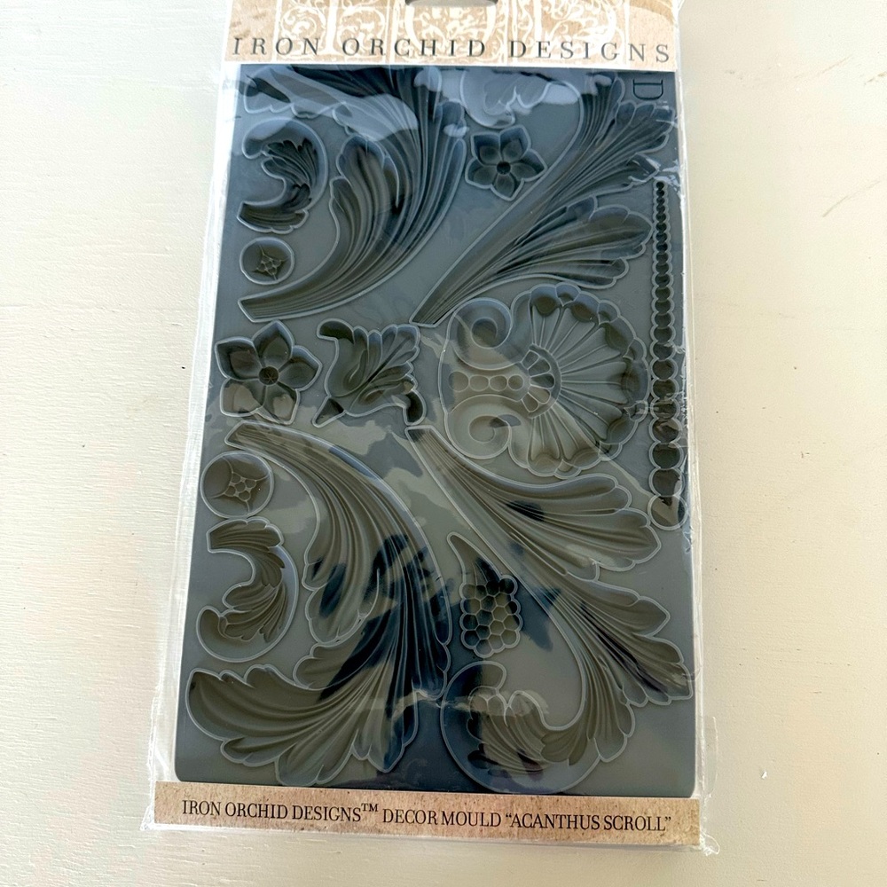Iron orchid designs IOD acanthus scroll